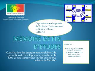 MÉMOIRE DE FIN D’ETUDES
