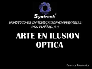 ARTE EN ILUSION OPTICA