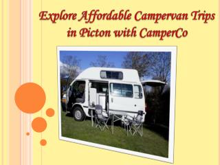 Explore Affordable Campervan Trips in Picton with CamperCo
