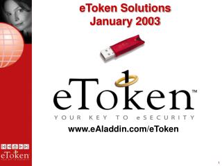 eToken Solutions January 2003
