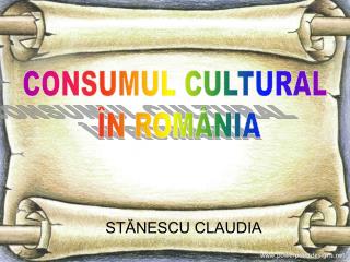 STĂNESCU CLAUDIA