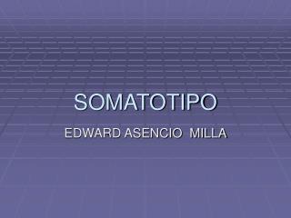 SOMATOTIPO