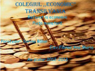 Colegiul ,,Economic” Transilvania