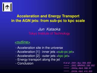 Acceleration and Energy Transport in the AGN jets: from sub-pc to kpc scale