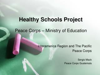 Healthy Schools Project