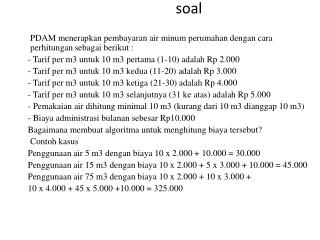 soal