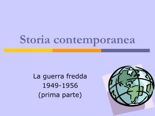 Storia contemporanea