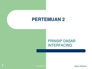 PERTEMUAN 2