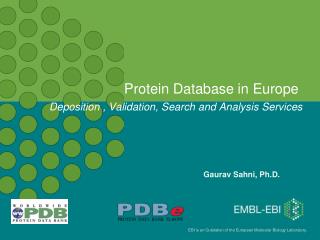 Protein Database in Europe