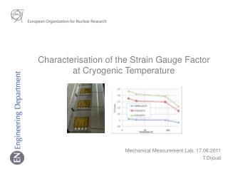 Mechanical Measurement Lab , 17.06.2011 T.Dijoud