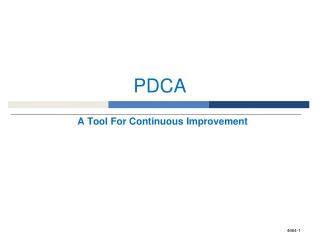 PDCA