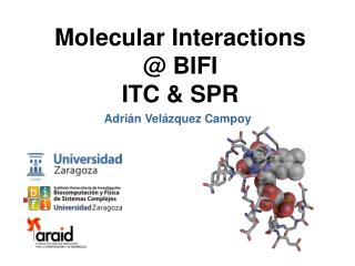 Molecular Interactions @ BIFI ITC &amp; SPR