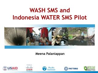 WASH SMS and Indonesia WATER SMS Pilot