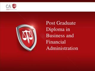 Post Graduate Diploma in Business and Financial Administration