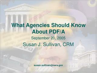 What Agencies Should Know About PDF/A