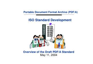 Portable Document Format Archive (PDF/A)