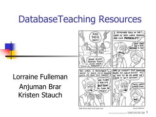 DatabaseTeaching Resources