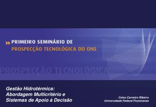 Gestão Hidrotérmica: Abordagem Multicritério e Sistemas de Apoio à Decisão