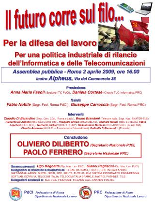 Il futuro corre sul filo...