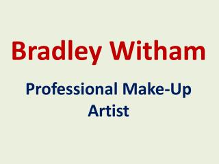 Bradley Witham