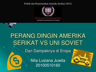 PERANG DINGIN AMERIKA SERIKAT VS UNI SOVIET