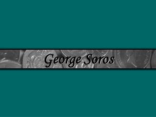 George Soros