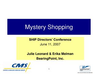 Mystery Shopping