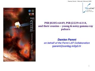 PSR J0205+6449, PSR J2229+6114, and their cousins -- young &amp; noisy gamma ray pulsars
