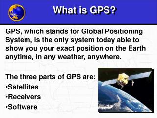 What is GPS?