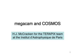 megacam and COSMOS