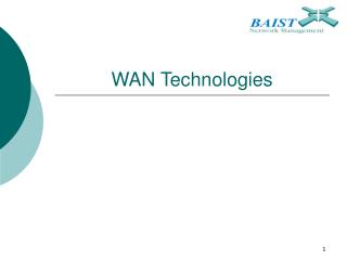 WAN Technologies