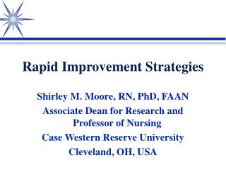 Rapid Improvement Strategies