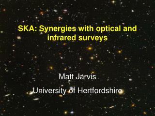 SKA: Synergies with optical and infrared surveys