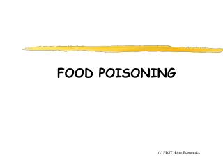 FOOD POISONING