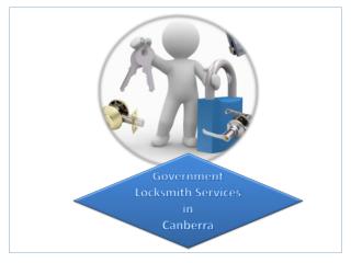 Government Locksmith Services in Canberra