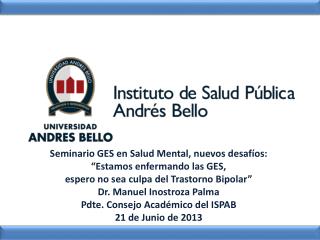 Seminario GES en Salud Mental, nuevos desafíos: “Estamos enfermando las GES,