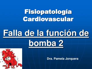 Fisiopatología Cardiovascular