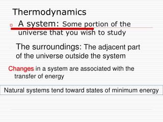 Thermodynamics