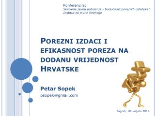 Porezni izdaci i efikasnost poreza na dodanu vrijednost Hrvatske