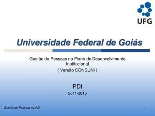 Universidade Federal de Goiás