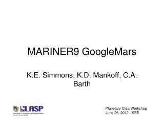 MARINER9 GoogleMars