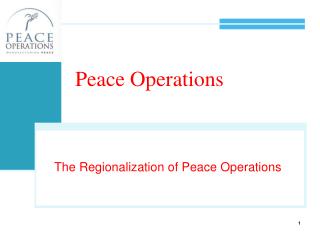 Peace Operations