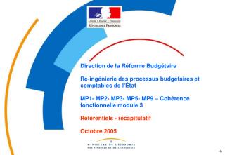 Gestion des référentiels