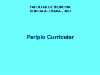 Periplo Curricular