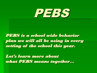 PEBS