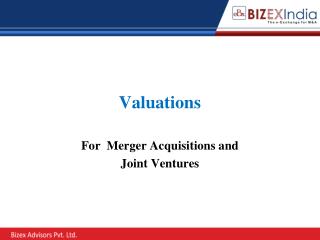 Valuations