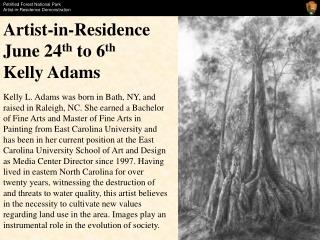 Petrified Forest National Park Artist-in-Residence Demonstration