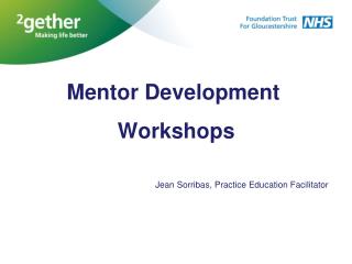 Mentor Development Workshops