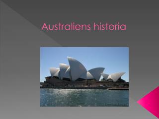 Australiens historia