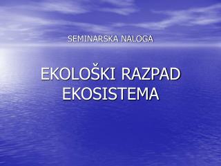 SEMINARSKA NALOGA